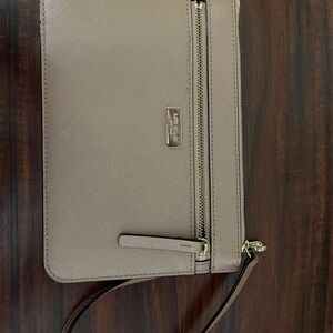 Kate spade rose gold clutch and wristlet